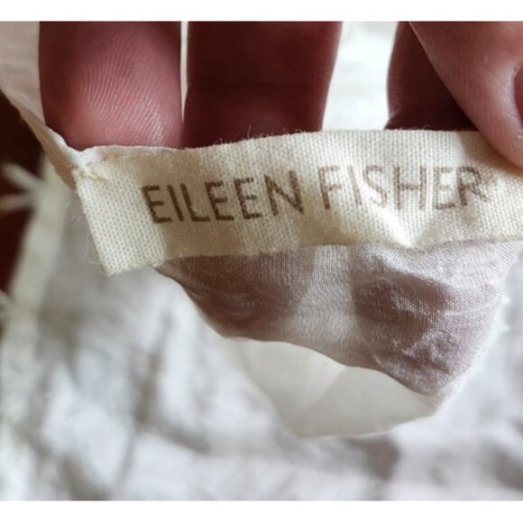 EILEEN FISHER Washed Silk Parachute Scarf Size 77x41'' NWT NIP $158 - Picture 5 of 6